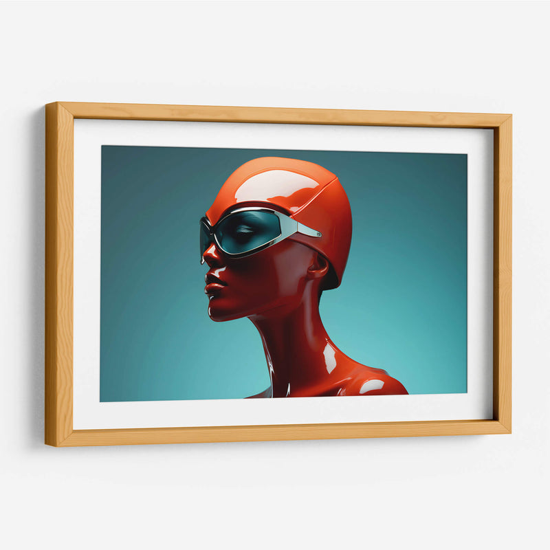 Glossy - The Unlikely Astronaut | Cuadro decorativo de Canvas Lab