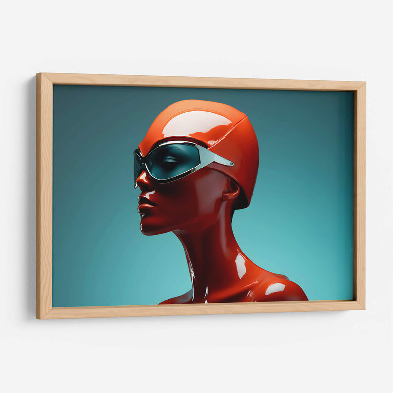 Glossy - The Unlikely Astronaut | Cuadro decorativo de Canvas Lab