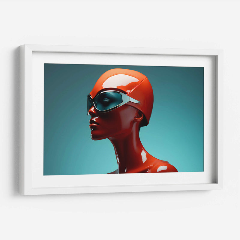 Glossy - The Unlikely Astronaut | Cuadro decorativo de Canvas Lab