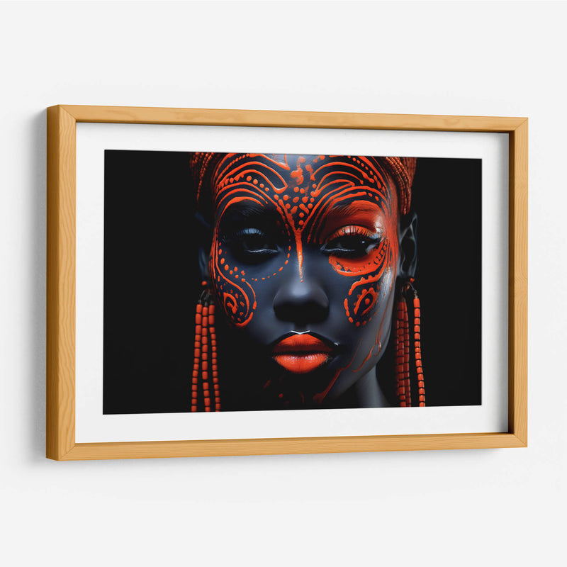 Reina Africana - The Unlikely Astronaut | Cuadro decorativo de Canvas Lab