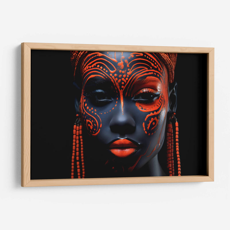 Reina Africana - The Unlikely Astronaut | Cuadro decorativo de Canvas Lab