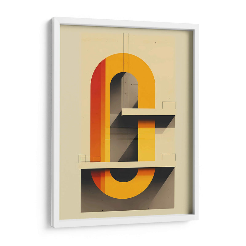 Bauhaus Insp I - Amado Aguirre | Cuadro decorativo de Canvas Lab