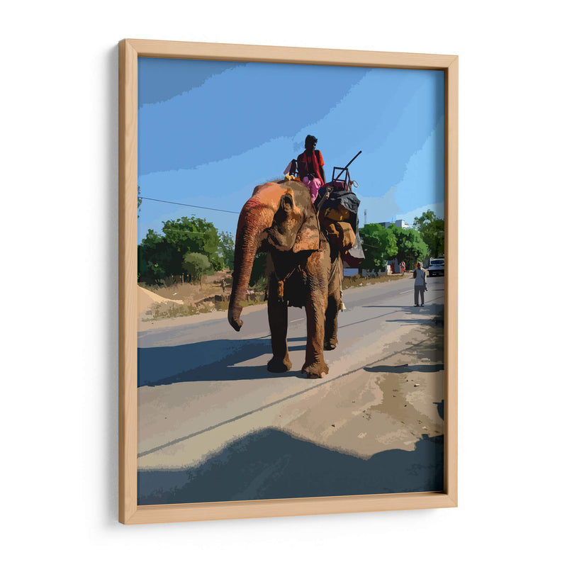 Elefante africano - Jabin Adiel | Cuadro decorativo de Canvas Lab