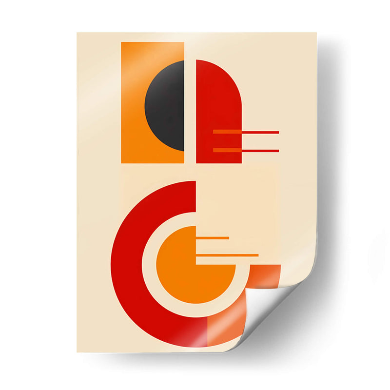 Bauhaus Insp II - Amado Aguirre | Cuadro decorativo de Canvas Lab