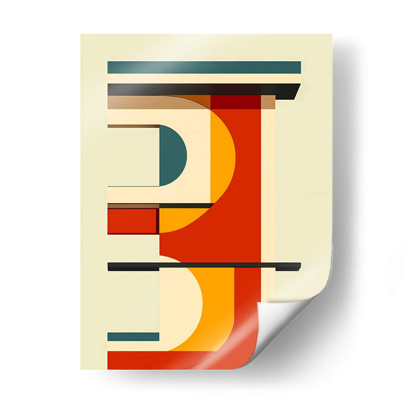 Bauhaus Insp III - Amado Aguirre | Cuadro decorativo de Canvas Lab