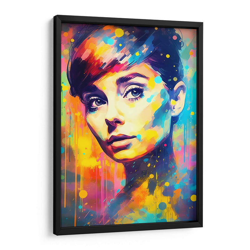 Audrey Hepburn - Dominico Zafri | Cuadro decorativo de Canvas Lab