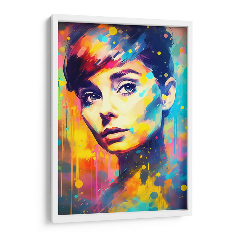 Audrey Hepburn - Dominico Zafri | Cuadro decorativo de Canvas Lab