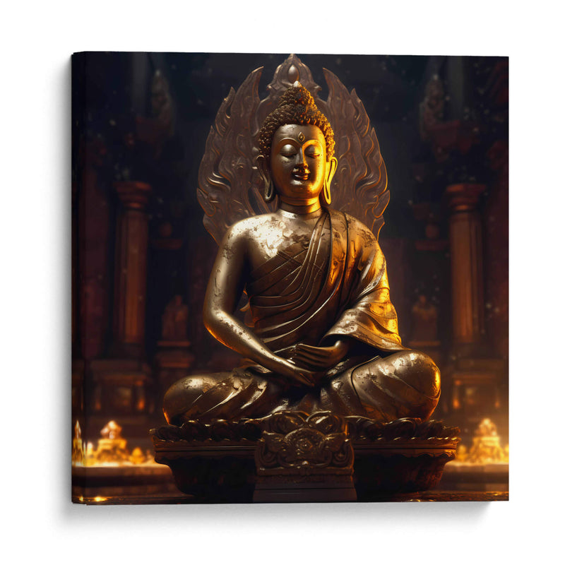 Buddha Temple V - Tai Hun | Cuadro decorativo de Canvas Lab