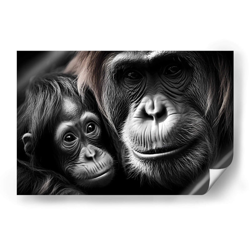 Orangutanes - Pat G | Cuadro decorativo de Canvas Lab