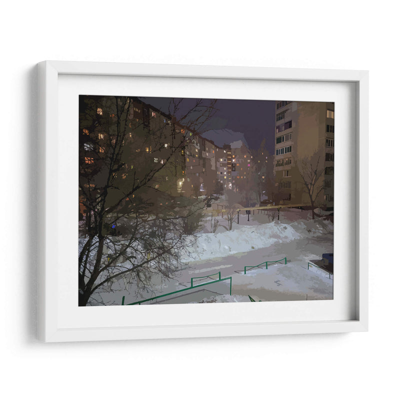 Noche nevada - Jabin Adiel | Cuadro decorativo de Canvas Lab