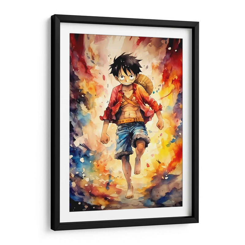 One Piece Hero - Impressionist Hero | Cuadro decorativo de Canvas Lab