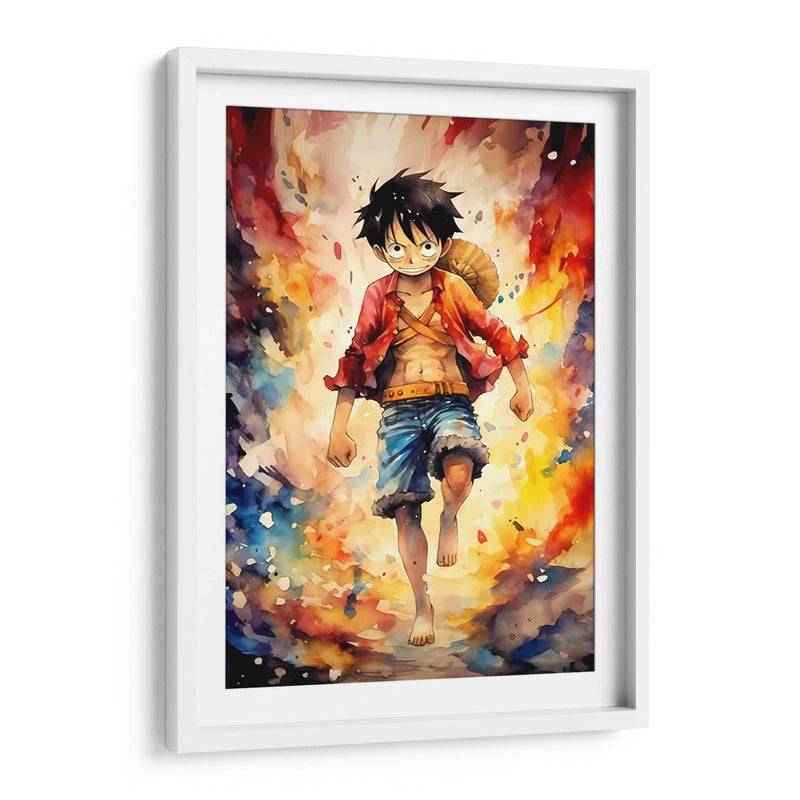 One Piece Hero - Impressionist Hero | Cuadro decorativo de Canvas Lab