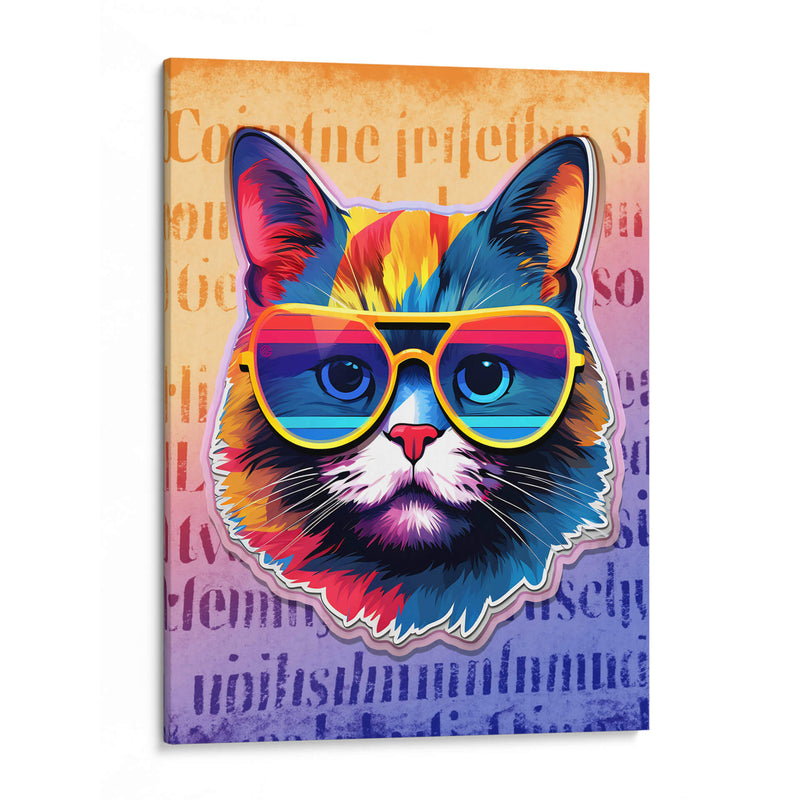 Los Gatos Cool - V - DeLaVegaGaming | Cuadro decorativo de Canvas Lab