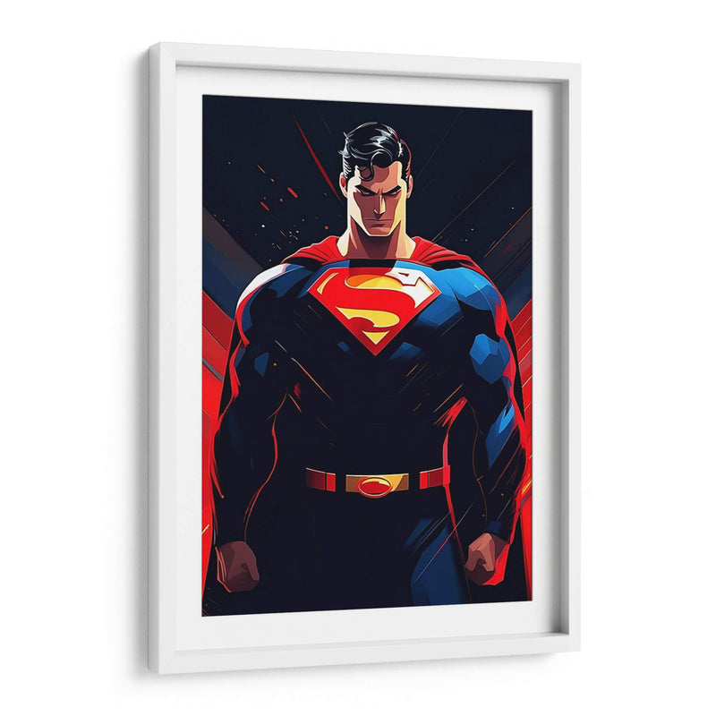 Póster de Superman vibrante  - Paltik Arte Digital | Cuadro decorativo de Canvas Lab