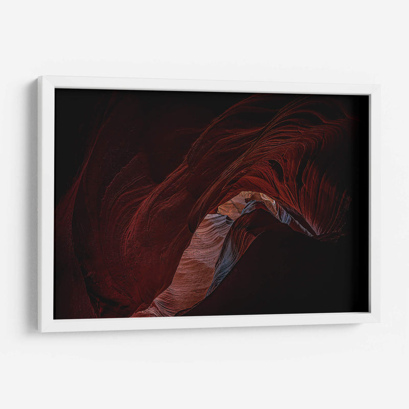 Curva Roja del Cañón del Antílope - Carla Fernández | Cuadro decorativo de Canvas Lab
