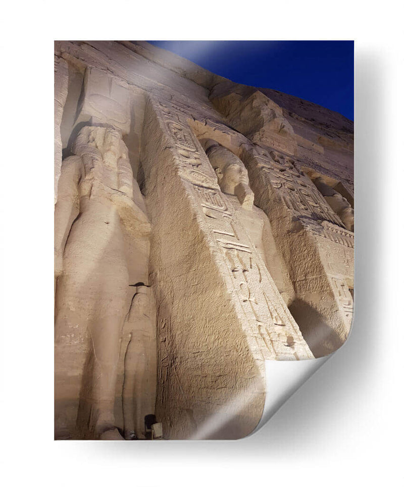 Gran Templo de Ramses II - Anivpaz | Cuadro decorativo de Canvas Lab