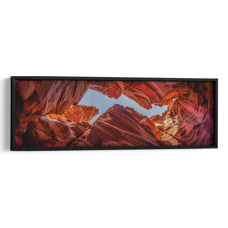 Nadir panorámico del Cañón del Antílope Rojo - Carla Fernández | Cuadro decorativo de Canvas Lab
