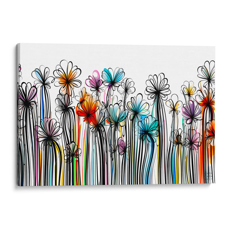 Flores de cactus - Artomato | Cuadro decorativo de Canvas Lab