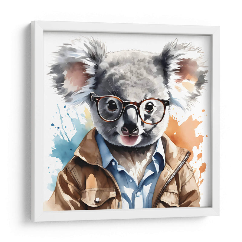 Koala a la moda - Mavel Per | Cuadro decorativo de Canvas Lab