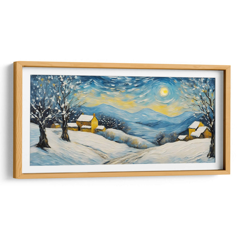 Invierno al estilo Vicent Van Gogh - Mavel Per | Cuadro decorativo de Canvas Lab