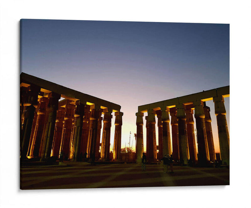 Templo de Luxor - Anivpaz | Cuadro decorativo de Canvas Lab