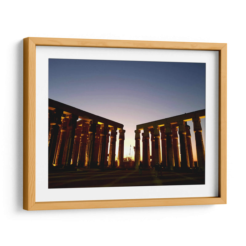 Templo de Luxor - Anivpaz | Cuadro decorativo de Canvas Lab