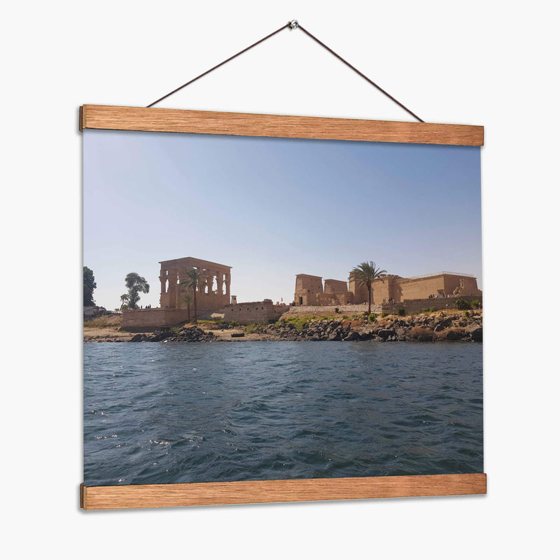 Templo de Philae - Anivpaz | Cuadro decorativo de Canvas Lab