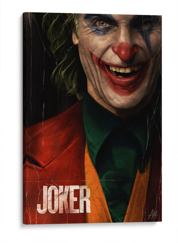 Joker Poster - Axell Mejía Art | Cuadro decorativo de Canvas Lab