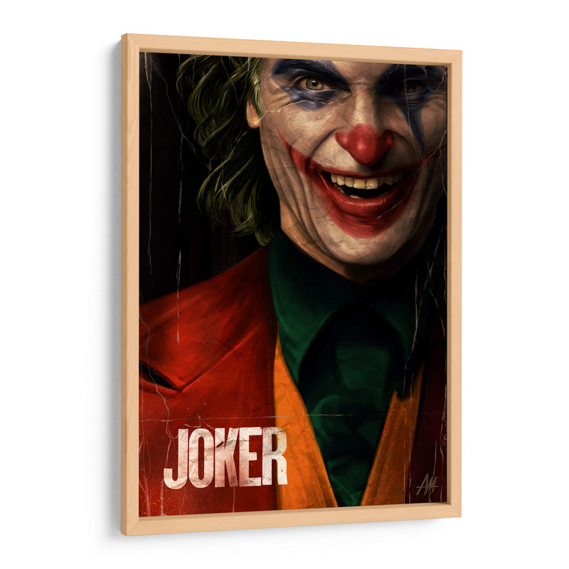 Joker Poster - Axell Mejía Art | Cuadro decorativo de Canvas Lab