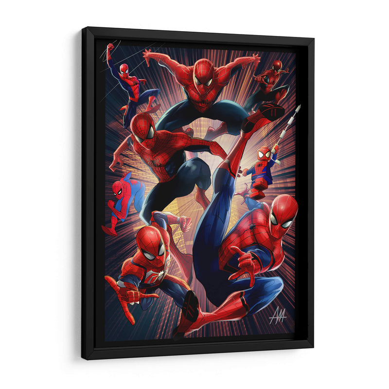 Spider-Verse - Axell Mejía Art | Cuadro decorativo de Canvas Lab