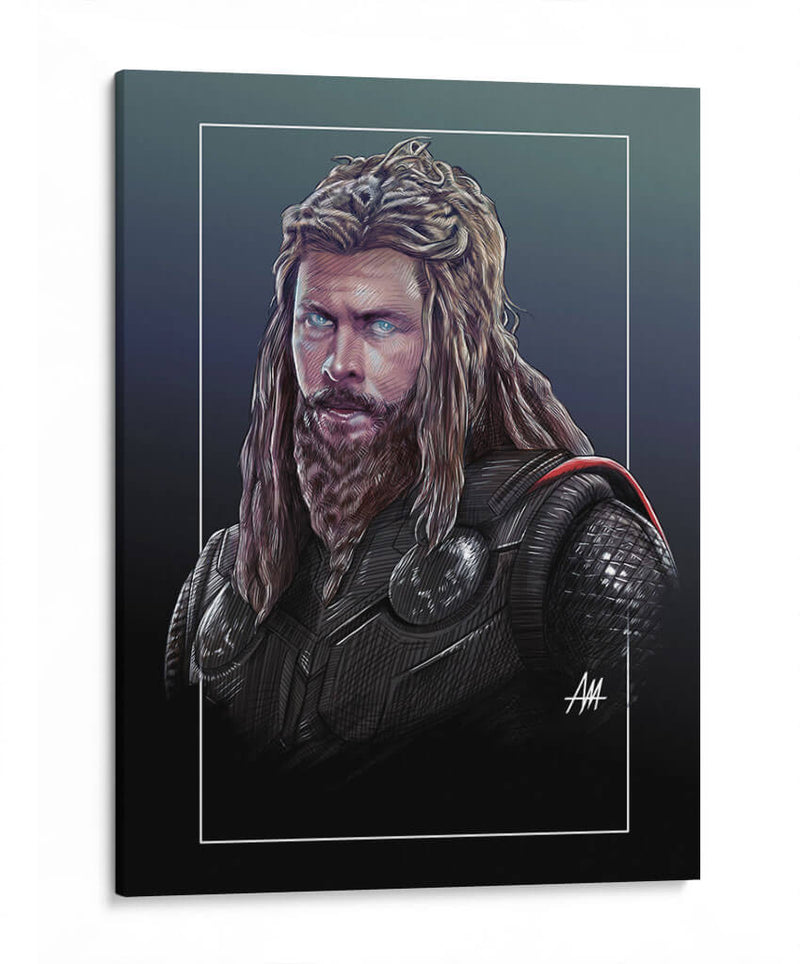 Thor - Axell Mejía Art | Cuadro decorativo de Canvas Lab