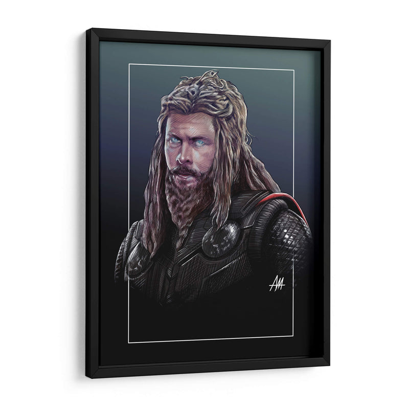 Thor - Axell Mejía Art | Cuadro decorativo de Canvas Lab