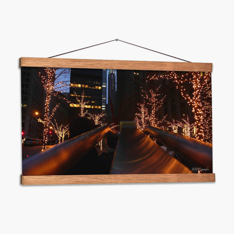 Luces de Navidad - 5000 grados | Cuadro decorativo de Canvas Lab