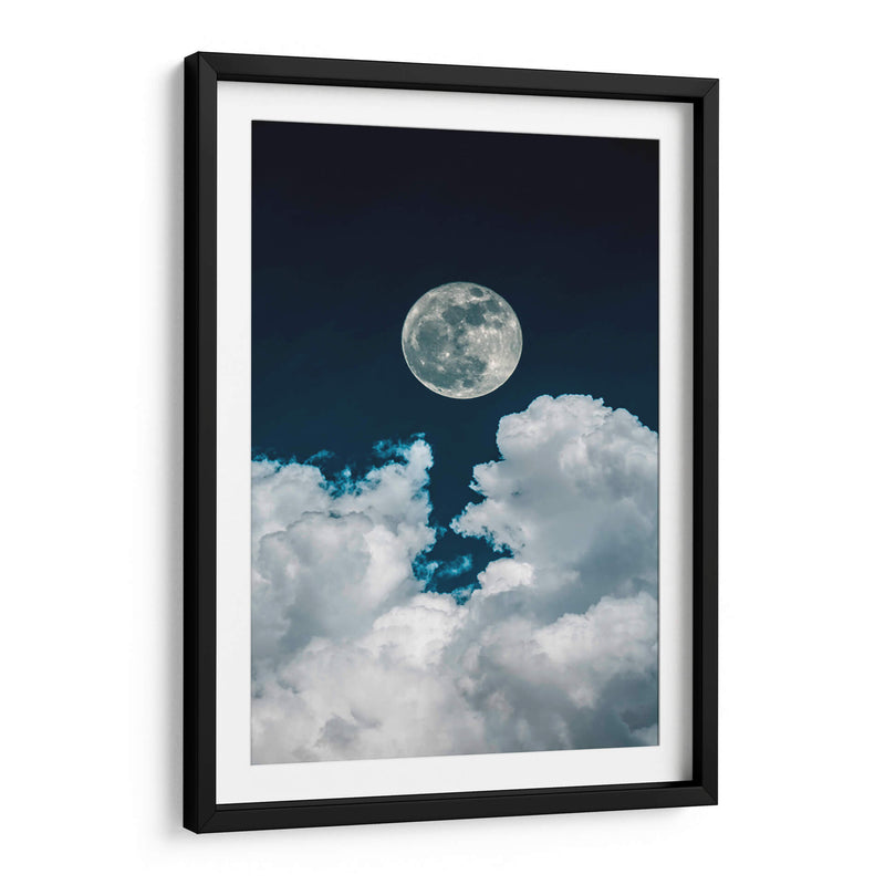 Luna llena sobre nubes - Enrique Estrada | Cuadro decorativo de Canvas Lab