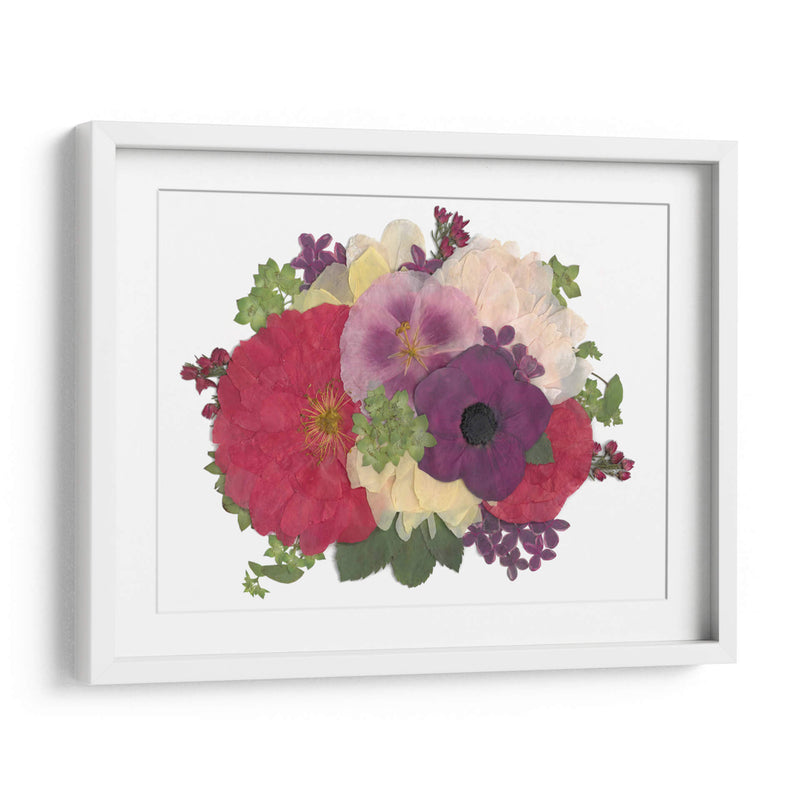 Spring is here - Pressed Flowers - Designs by Andrea | Cuadro decorativo de Canvas Lab