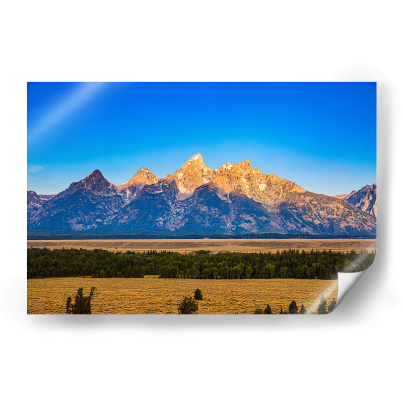 Amanecer en el Parque Nacional Grand Teton - Guillermo Aparicio | Cuadro decorativo de Canvas Lab