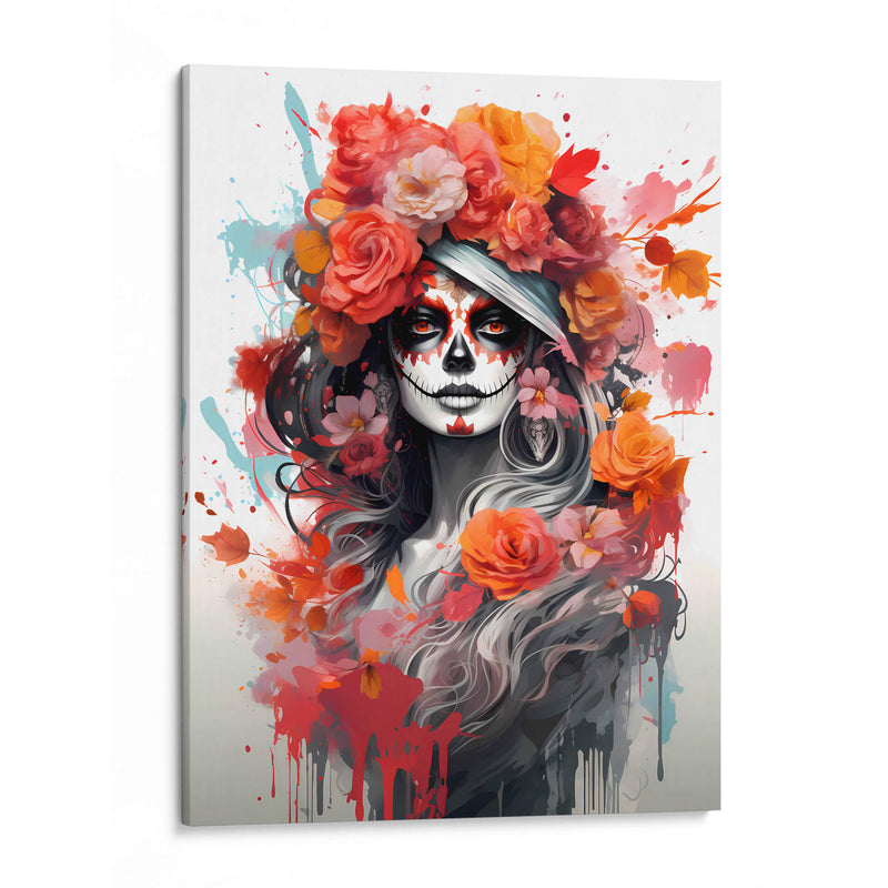 La Catrina - Día de Muertos - 10 - DeLaVegaGaming | Cuadro decorativo de Canvas Lab