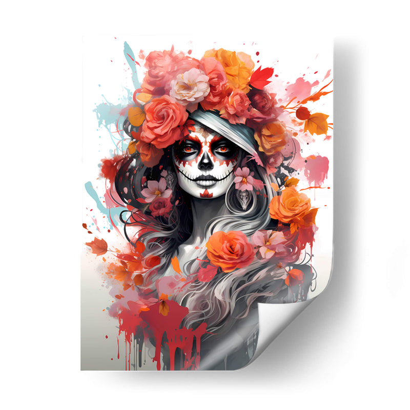 La Catrina - Día de Muertos - 10 - DeLaVegaGaming | Cuadro decorativo de Canvas Lab