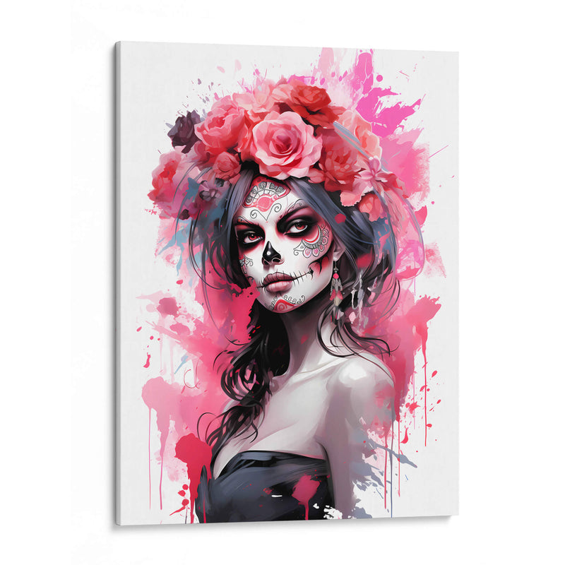 La Catrina - Día de Muertos - 9 - DeLaVegaGaming | Cuadro decorativo de Canvas Lab