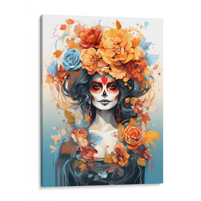 La Catrina - Día de Muertos - 8 - DeLaVegaGaming | Cuadro decorativo de Canvas Lab