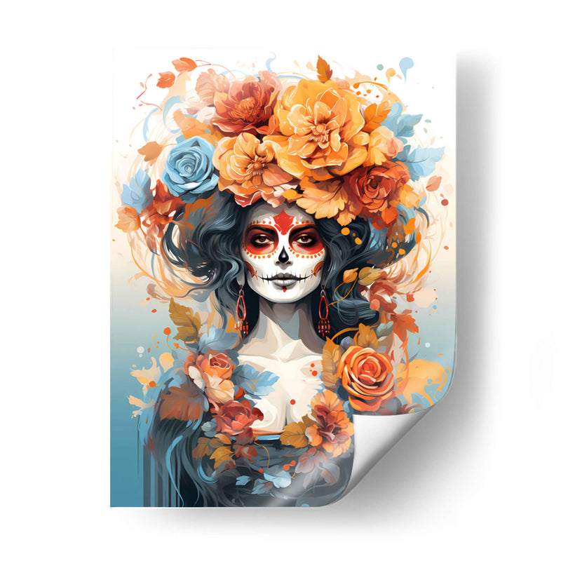 La Catrina - Día de Muertos - 8 - DeLaVegaGaming | Cuadro decorativo de Canvas Lab