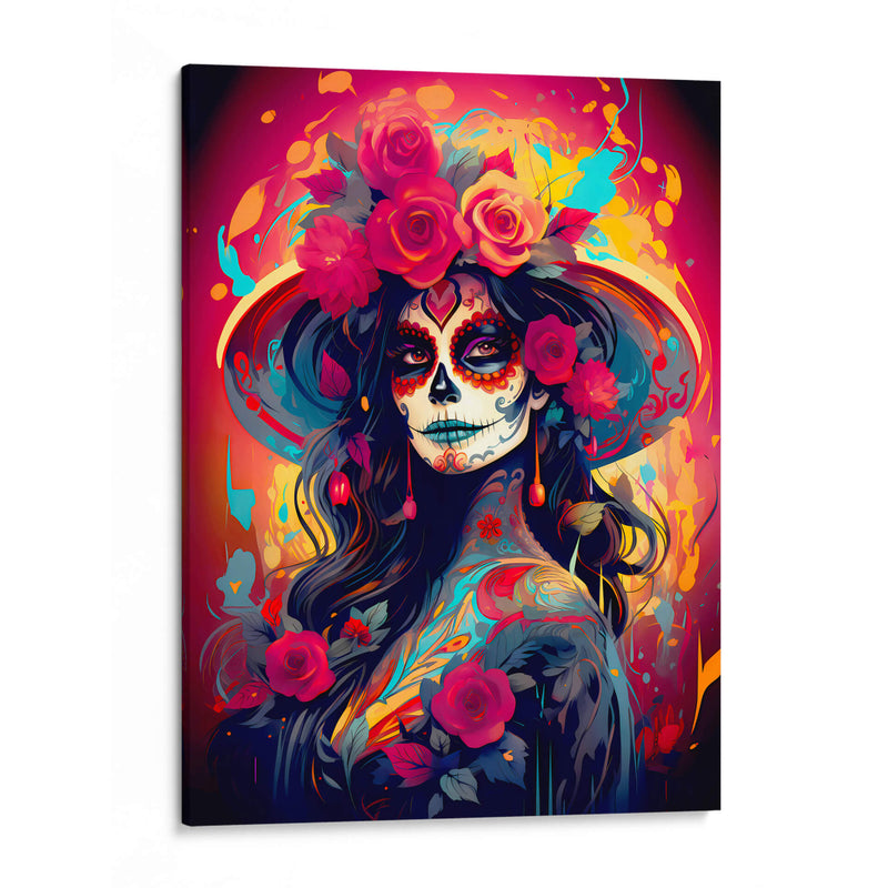La Catrina - Día de Muertos - 7 - DeLaVegaGaming | Cuadro decorativo de Canvas Lab