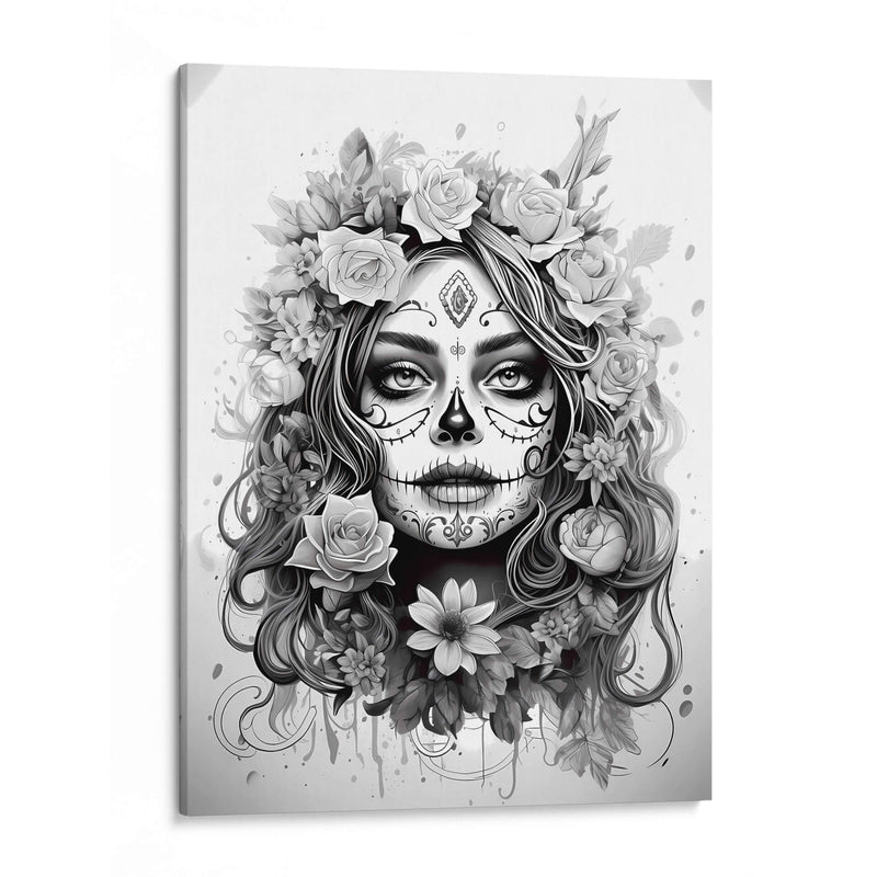 La Catrina - Día de Muertos - 4 - DeLaVegaGaming | Cuadro decorativo de Canvas Lab