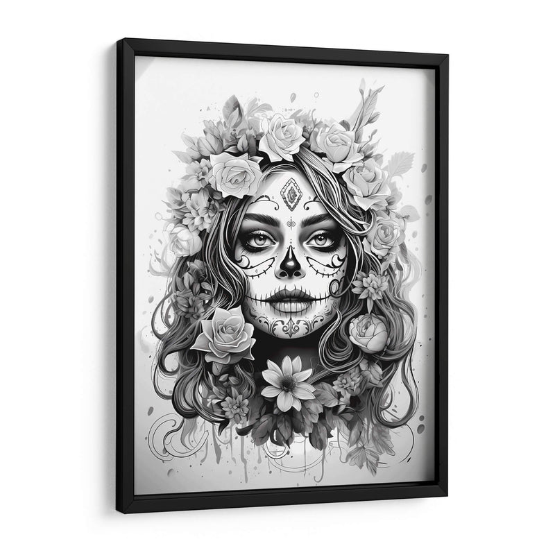 La Catrina - Día de Muertos - 4 - DeLaVegaGaming | Cuadro decorativo de Canvas Lab