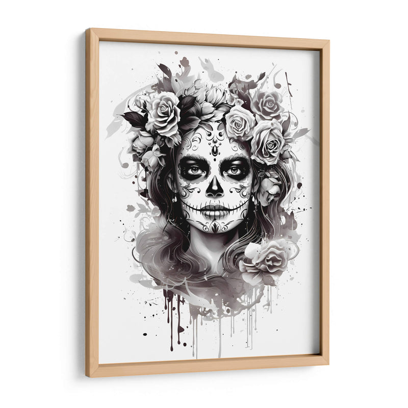 La Catrina - Día de Muertos - 1 - DeLaVegaGaming | Cuadro decorativo de Canvas Lab
