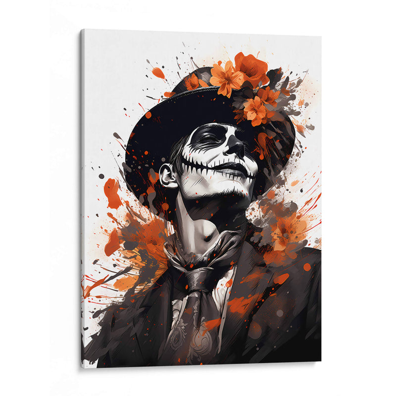 El Catrín - Día de Muertos - 1 - DeLaVegaGaming | Cuadro decorativo de Canvas Lab