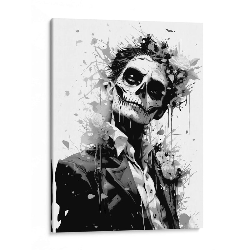 El Catrín - Día de Muertos - 5 - DeLaVegaGaming | Cuadro decorativo de Canvas Lab