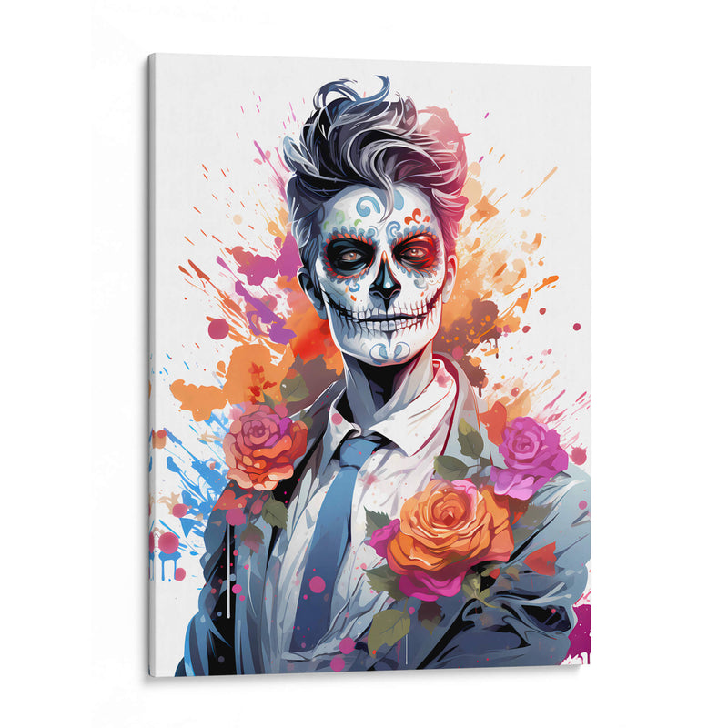 El Catrín - Día de Muertos - 12 - DeLaVegaGaming | Cuadro decorativo de Canvas Lab