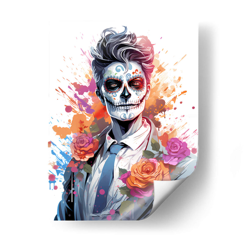 El Catrín - Día de Muertos - 12 - DeLaVegaGaming | Cuadro decorativo de Canvas Lab