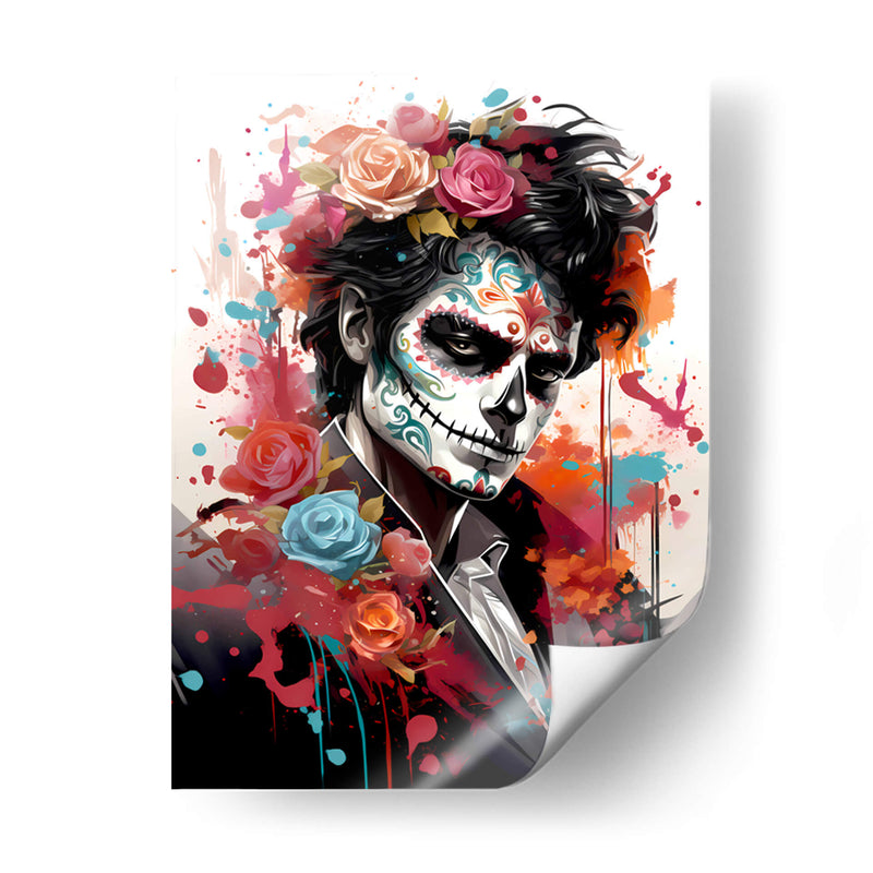 El Catrín - Día de Muertos - 14 - DeLaVegaGaming | Cuadro decorativo de Canvas Lab